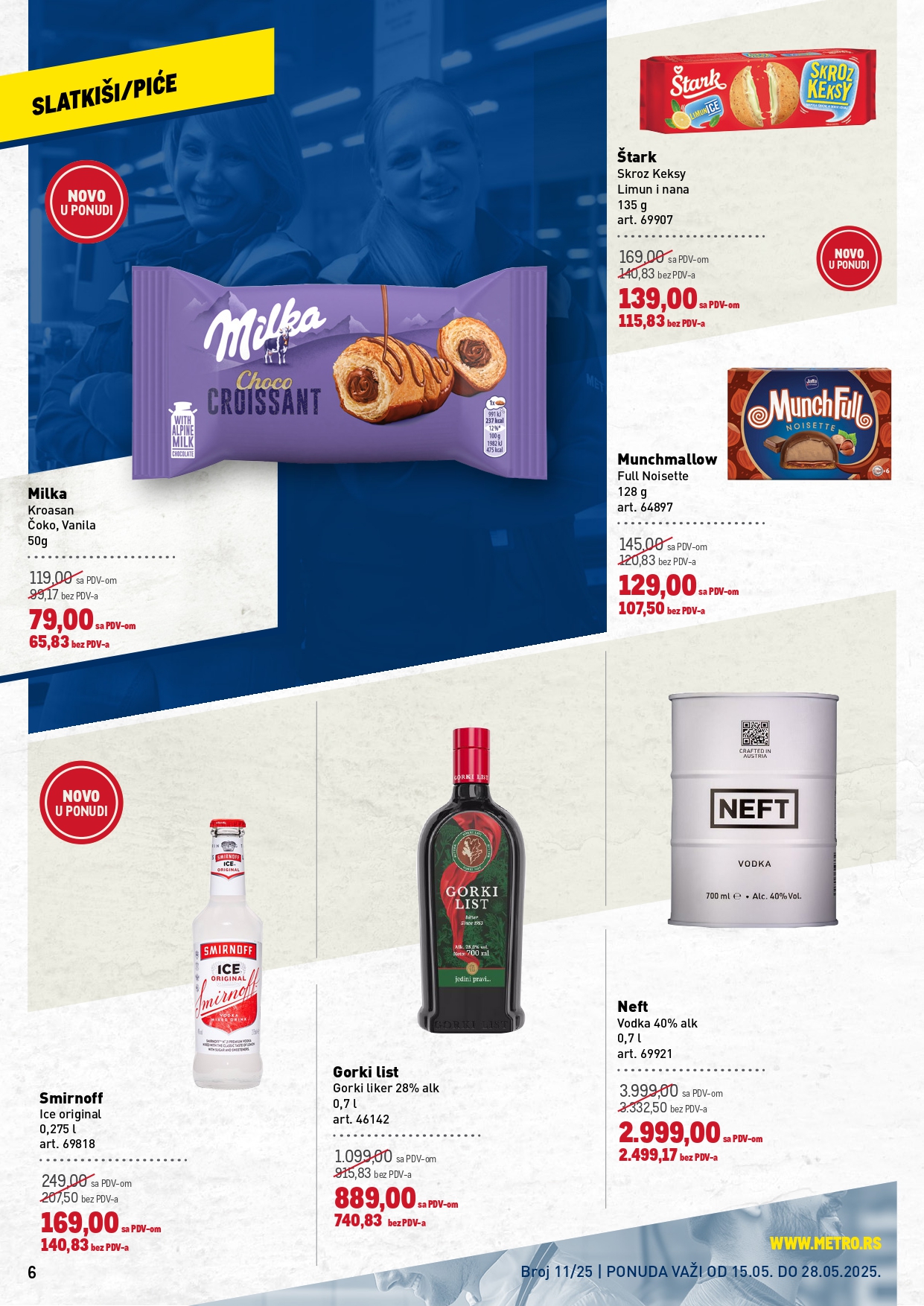 Metro katalog PREHRANA/NEPREHRANA 15-28.5.2025.