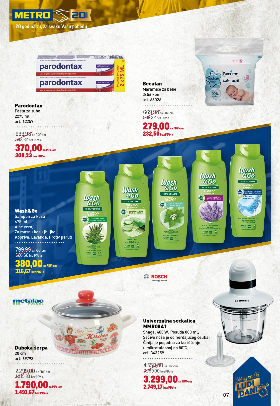 Metro katalog SLAVLJENIČKI DANI 15-18.5.2025.