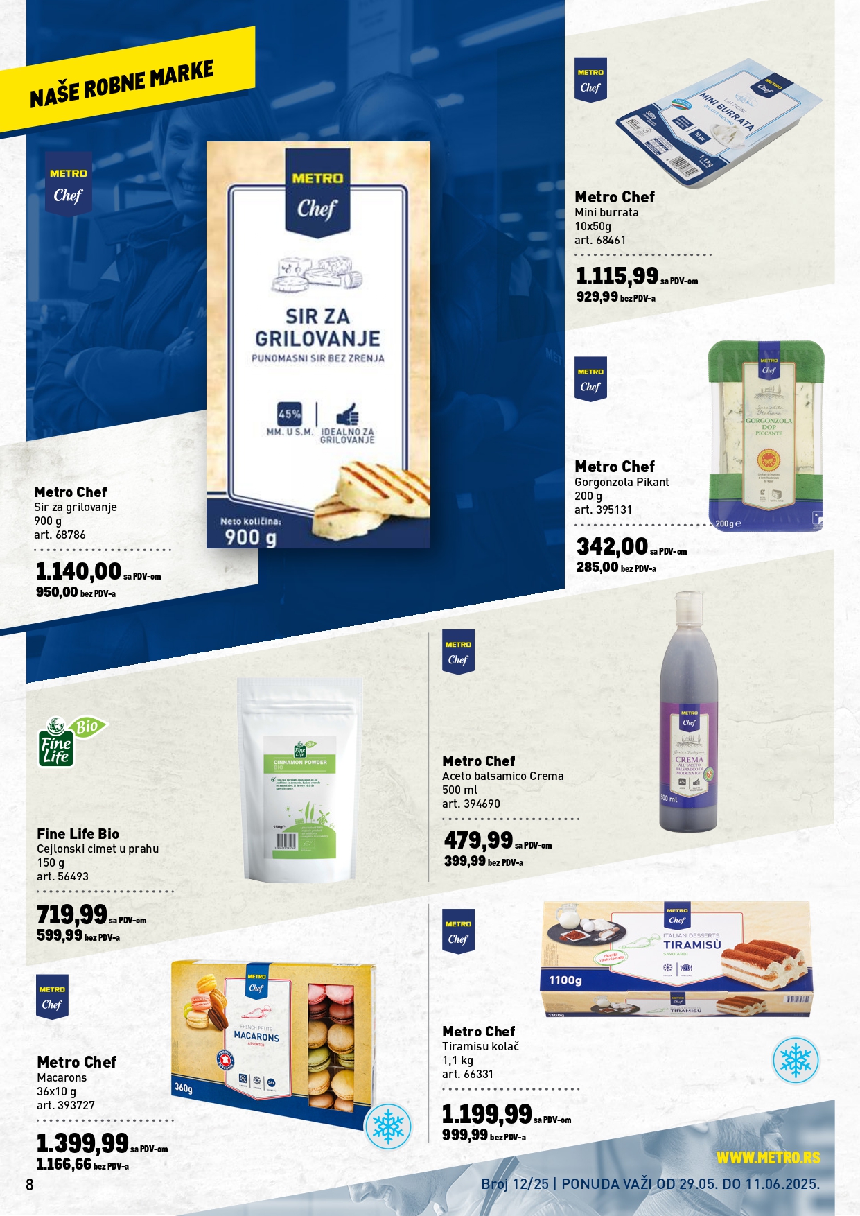 Metro katalog PREHRANA/NEPREHRANA 29.5-11.6.2025.
