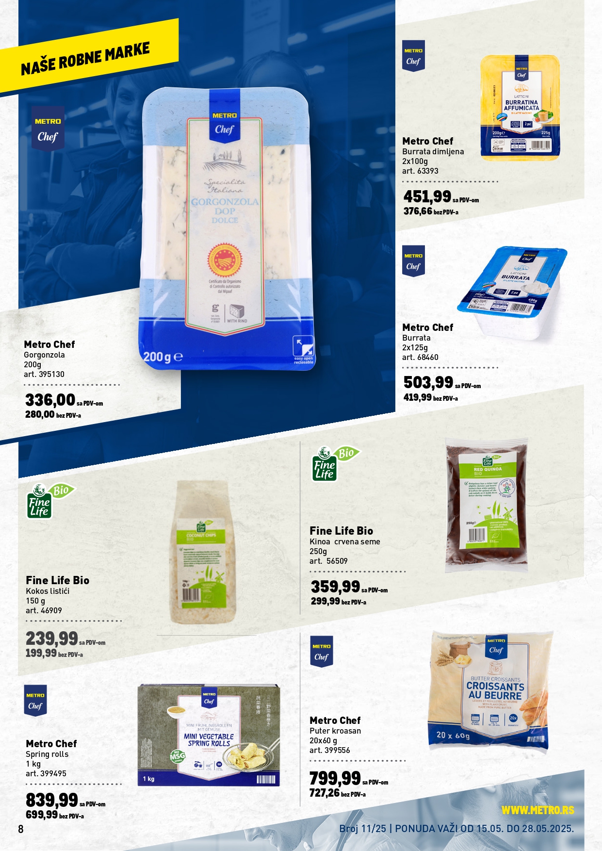 Metro katalog PREHRANA/NEPREHRANA 15-28.5.2025.