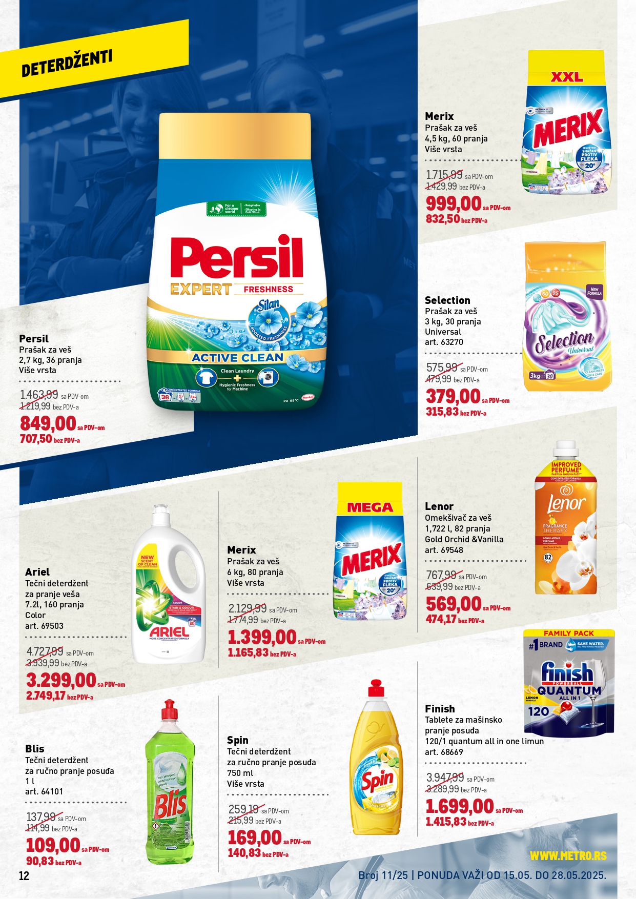 Metro katalog PREHRANA/NEPREHRANA 15-28.5.2025.