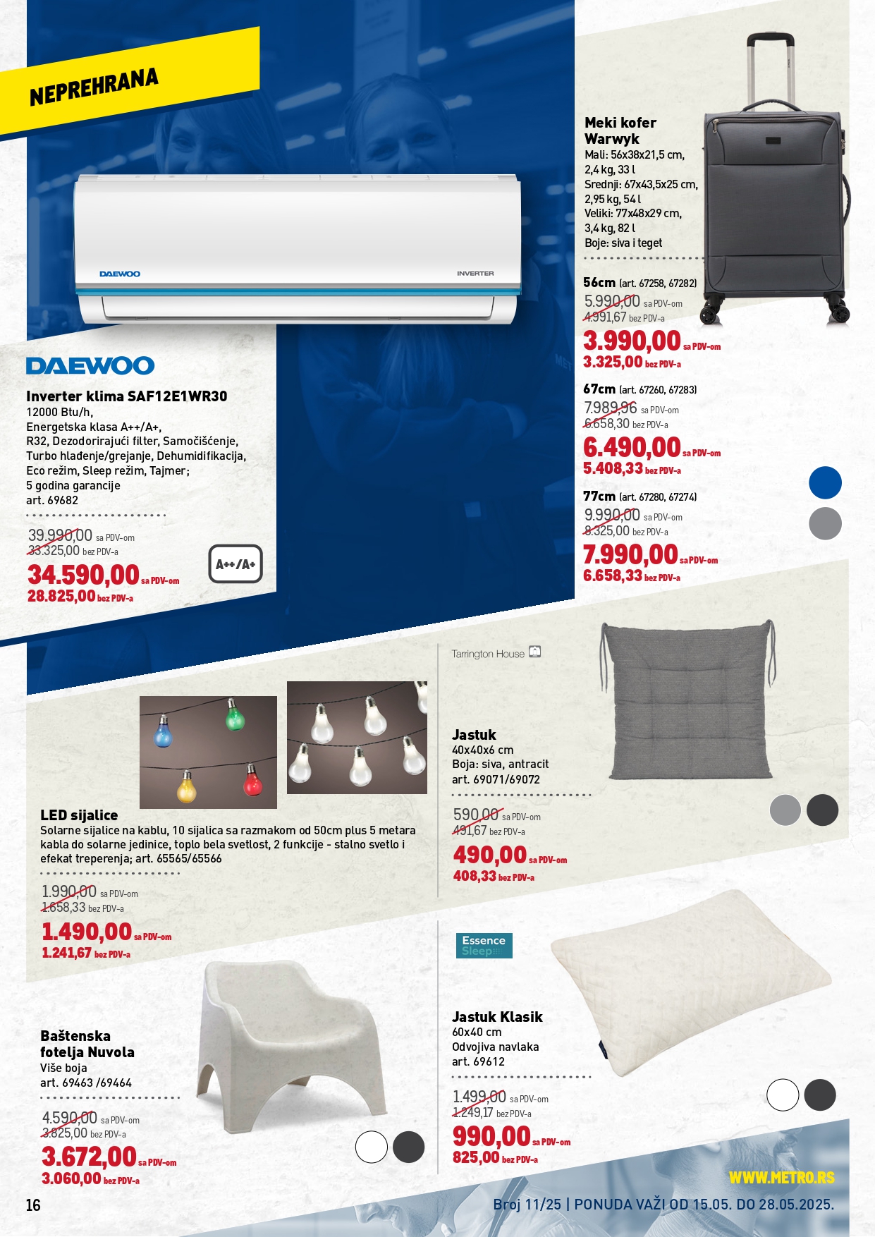 Metro katalog PREHRANA/NEPREHRANA 15-28.5.2025.