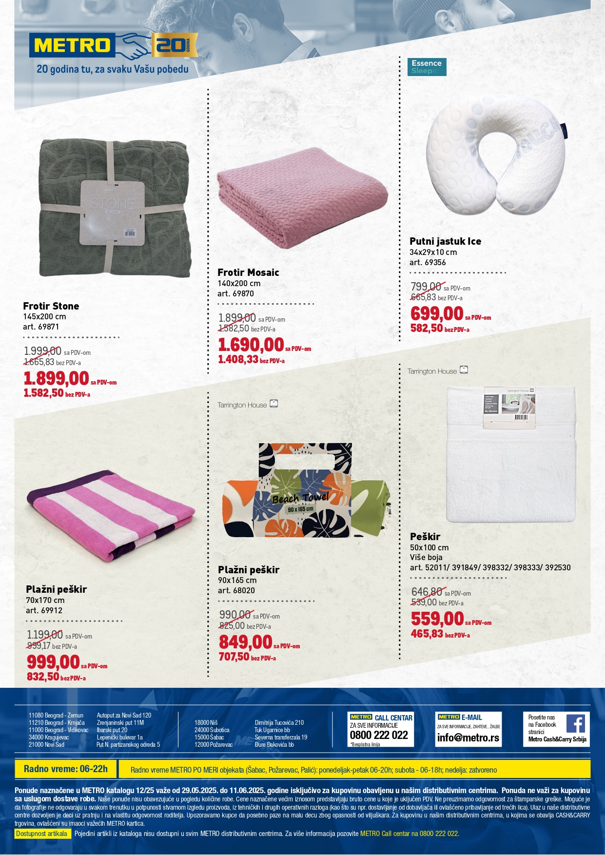 Metro katalog PREHRANA/NEPREHRANA 29.5-11.6.2025.