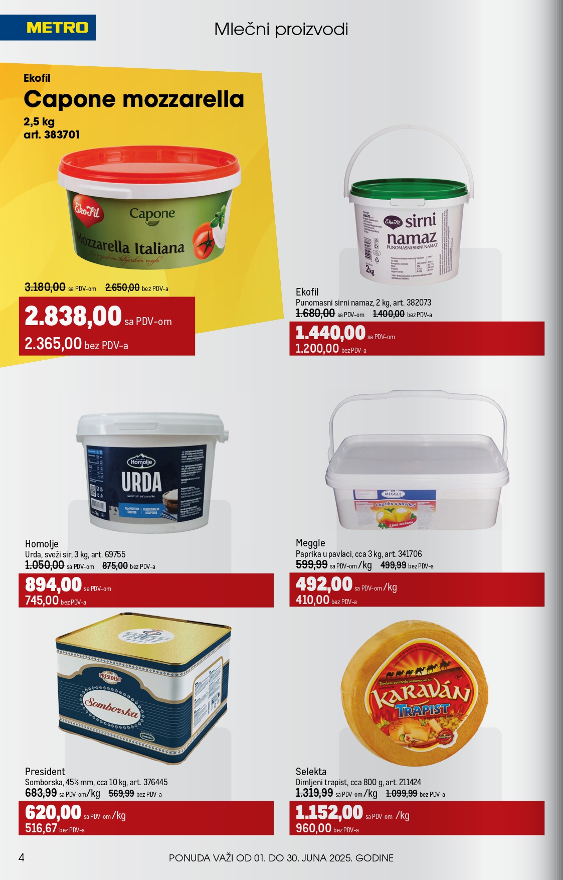 Metro katalog UGOSTITELJI 1-30.6.2025. 