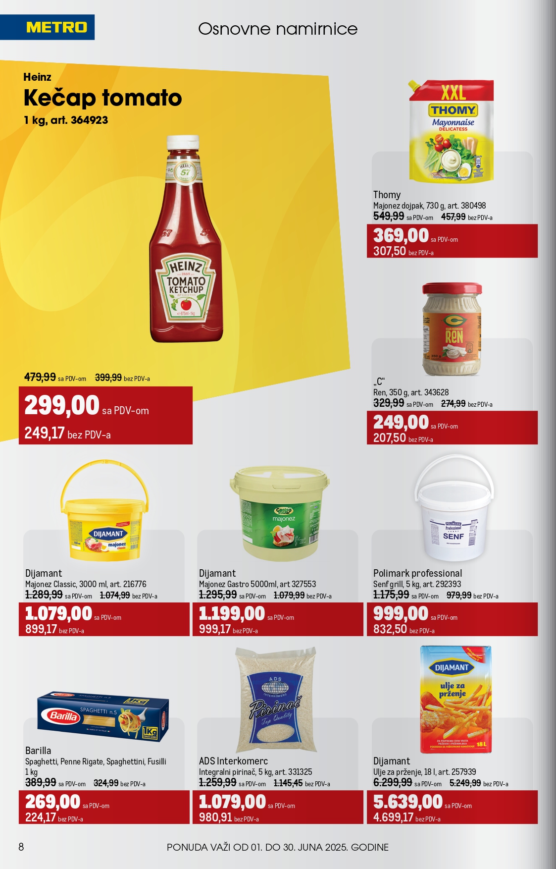 Metro katalog UGOSTITELJI 1-30.6.2025. 
