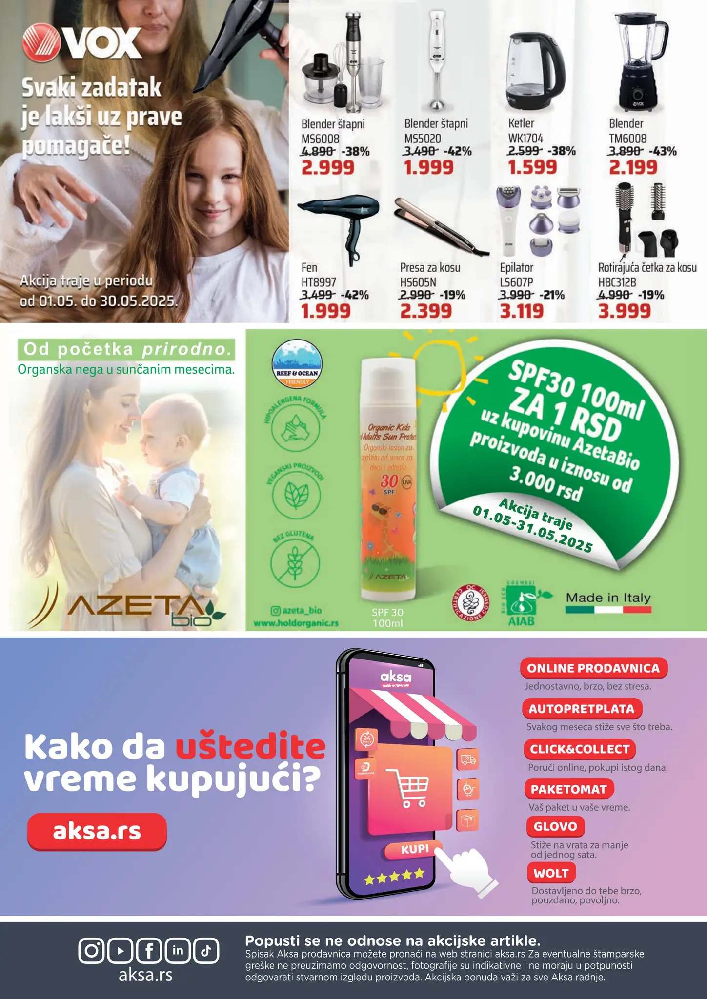 Aksa katalog LETNJE AVANTURE 1-30.5.2025.