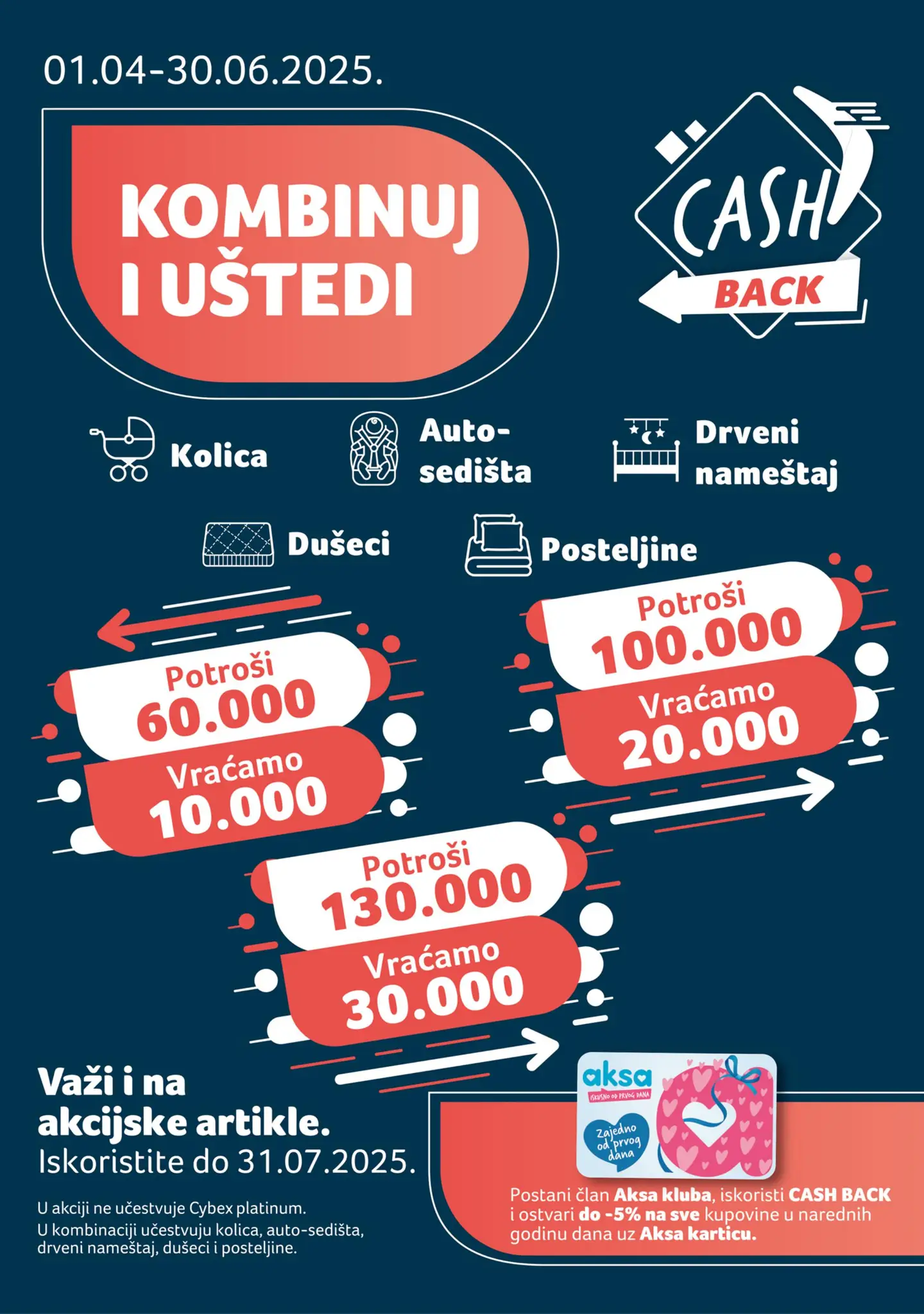 Aksa katalog STIŽE BEBA 3-29.6.2025.