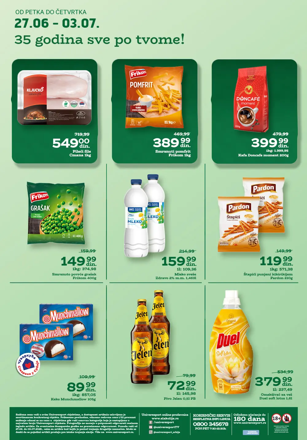 Univerexport katalog 27.6-3.7.2025.