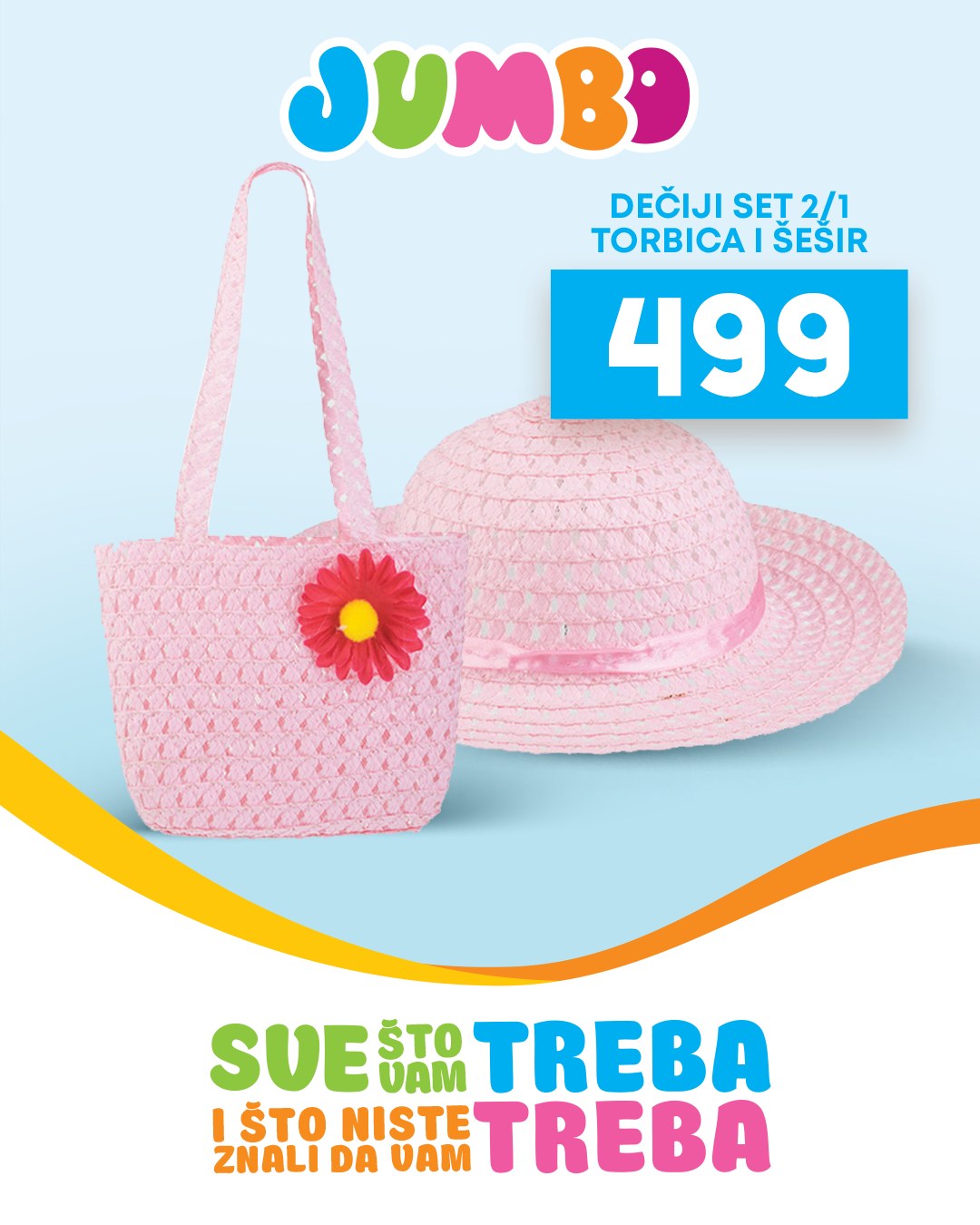Jumbo ŠEŠIRI ZA DECU jun 2025.