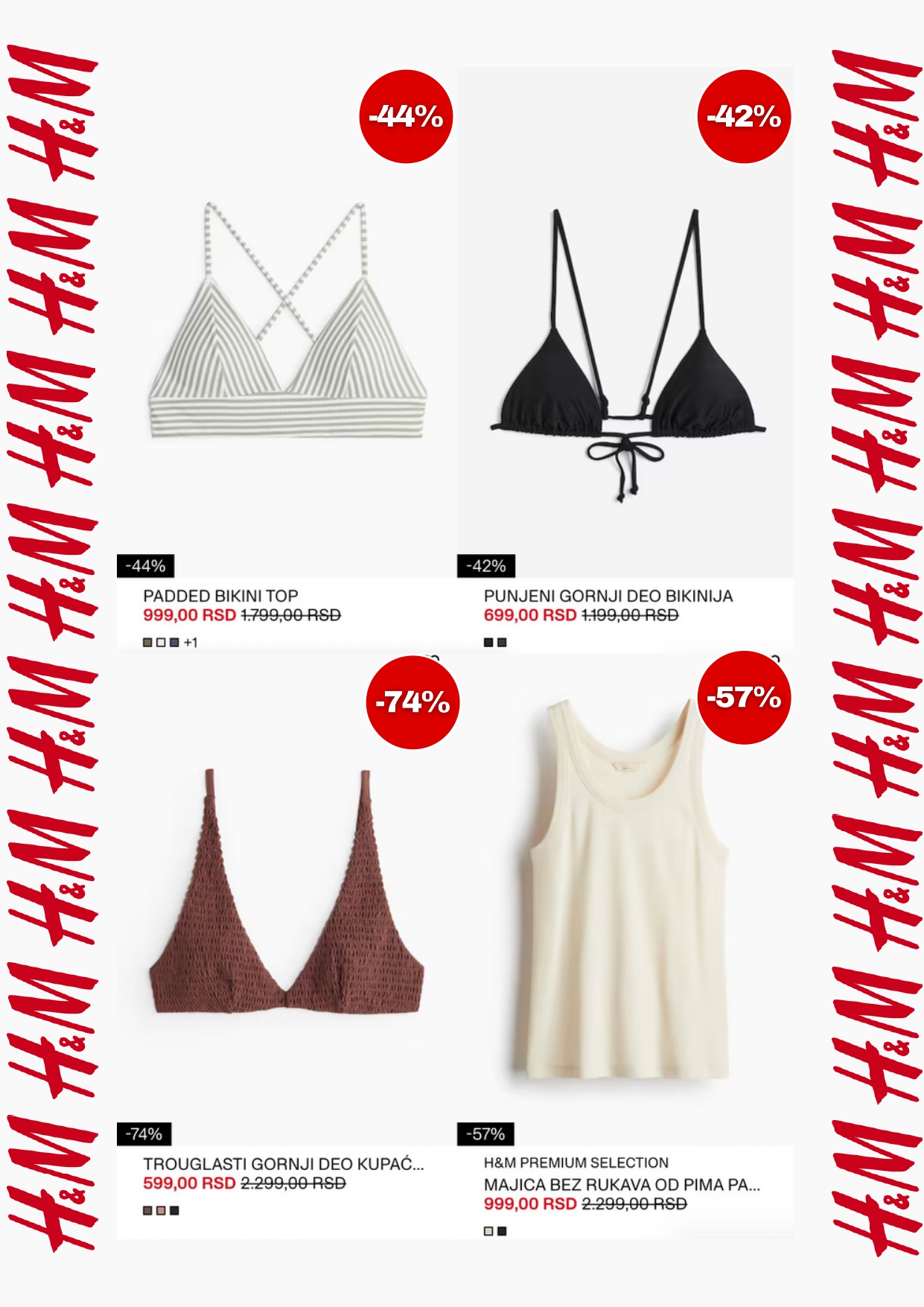 H&M LETNJE SNIŽENJE – jun 2025.