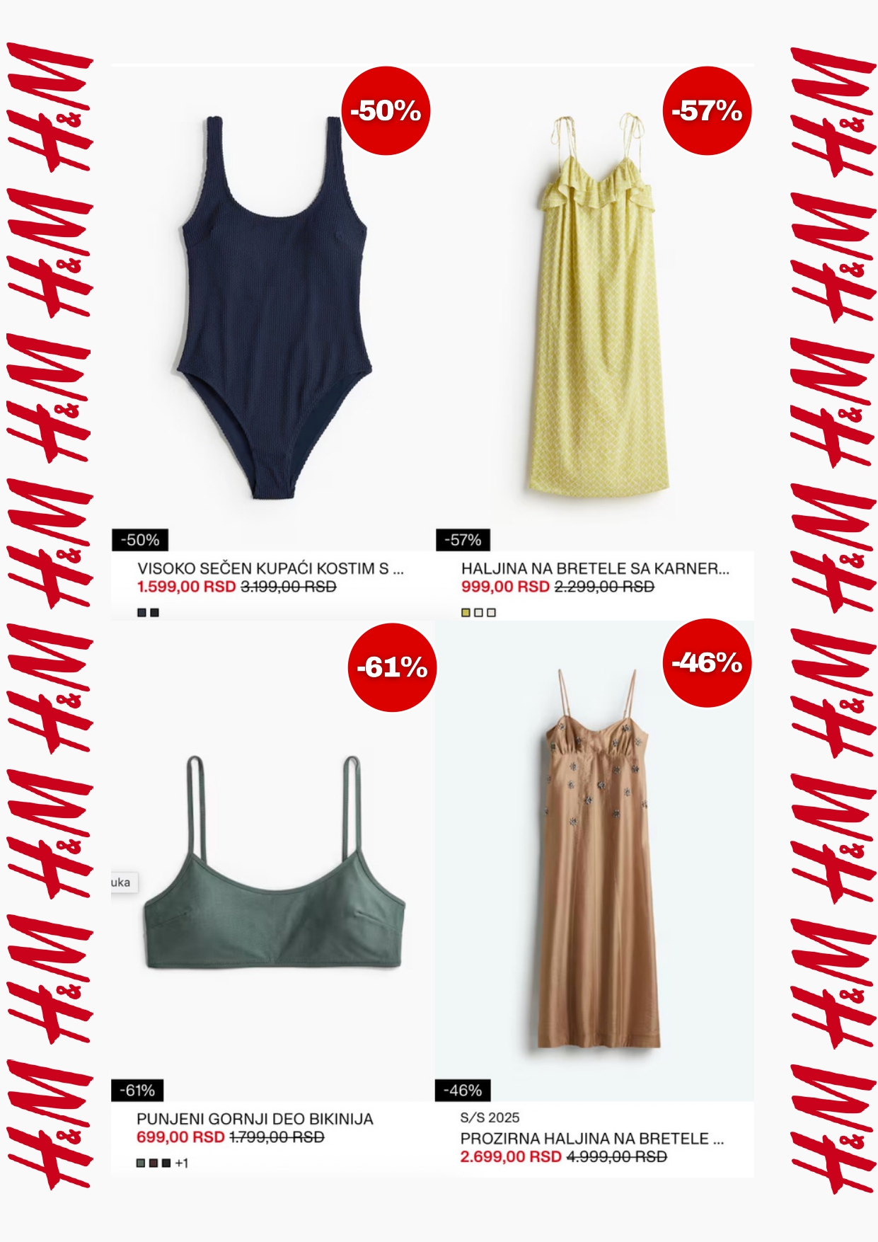H&M LETNJE SNIŽENJE – jun 2025.
