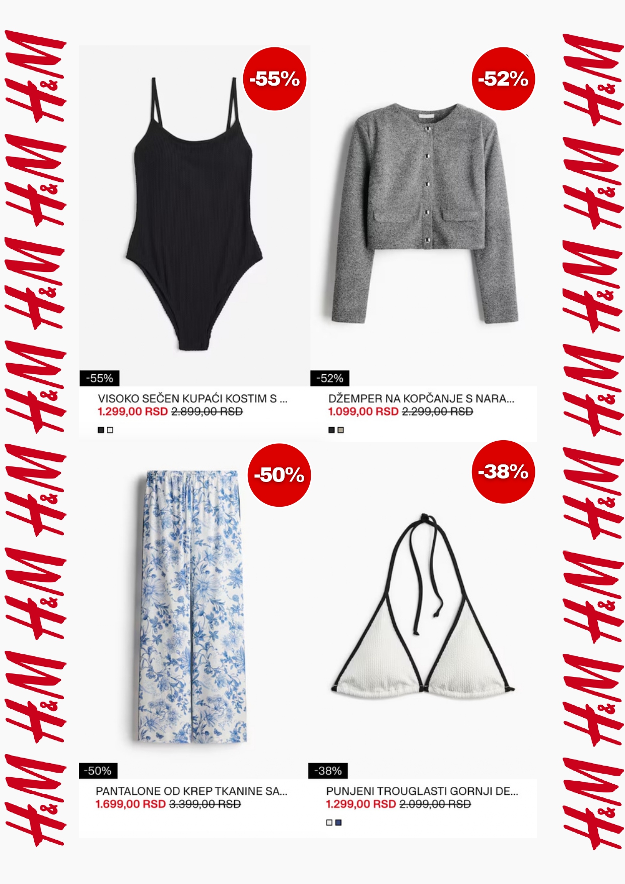 H&M LETNJE SNIŽENJE – jun 2025.