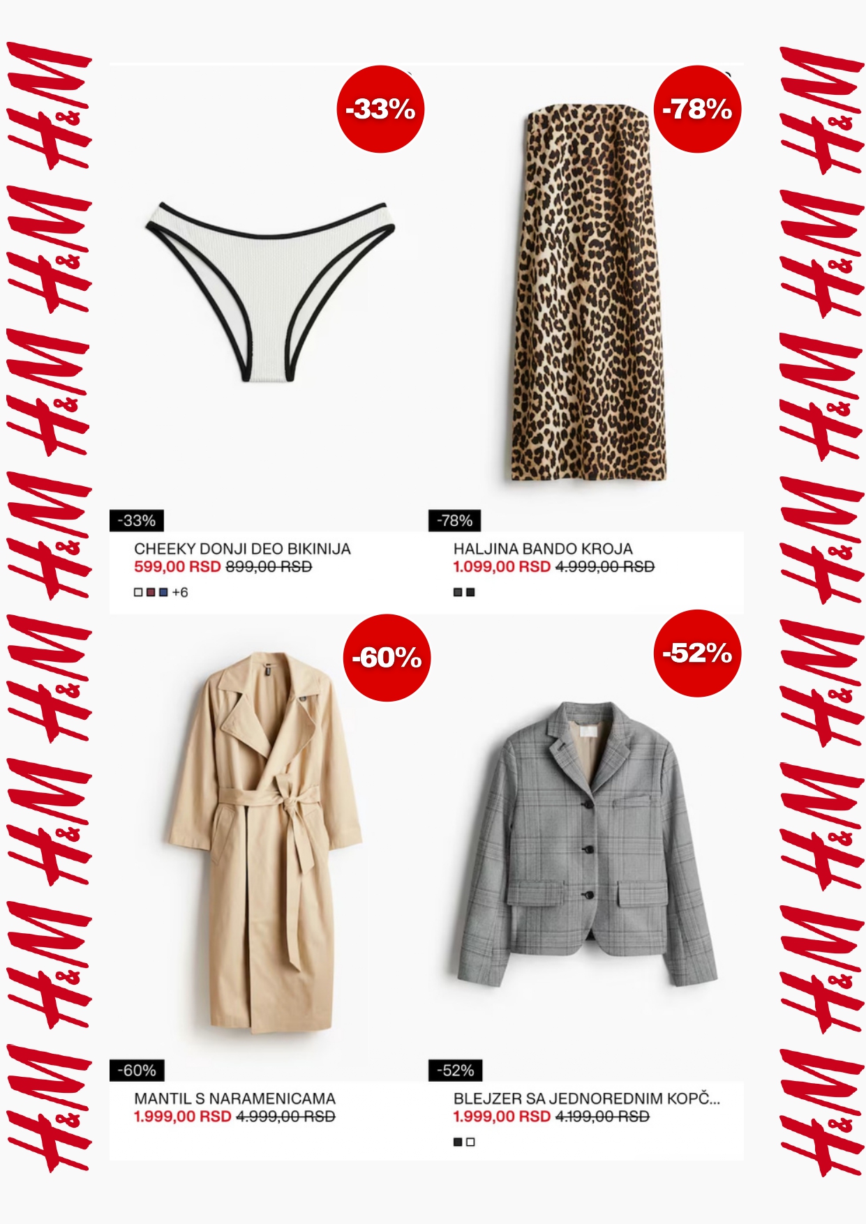 H&M LETNJE SNIŽENJE – jun 2025.
