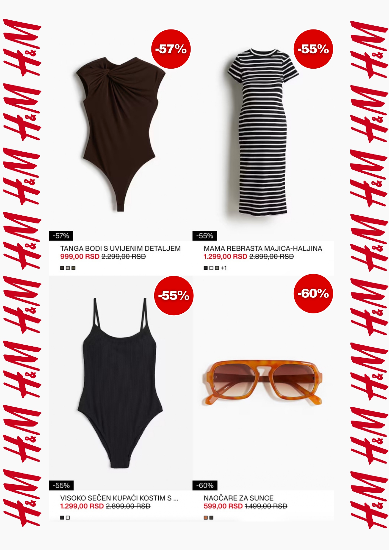 H&M LETNJE SNIŽENJE – jun 2025.