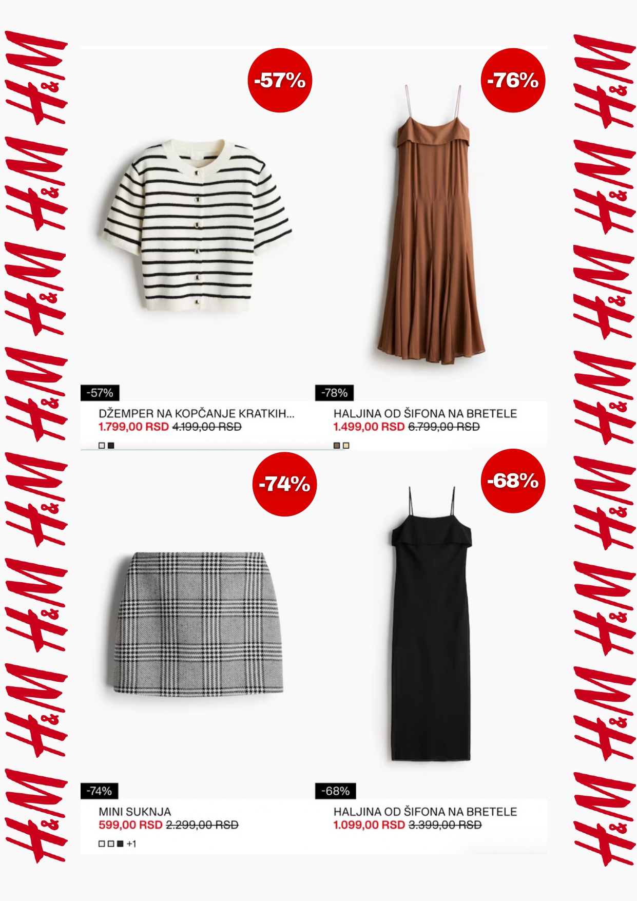 H&M LETNJE SNIŽENJE – jun 2025.