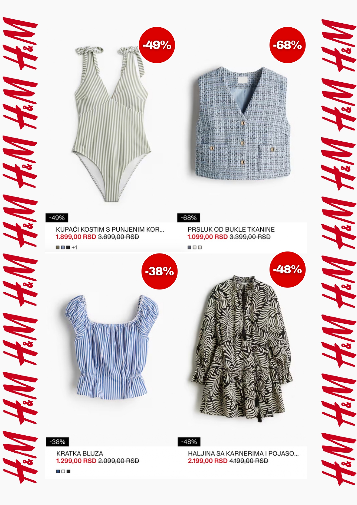 H&M LETNJE SNIŽENJE – jun 2025.