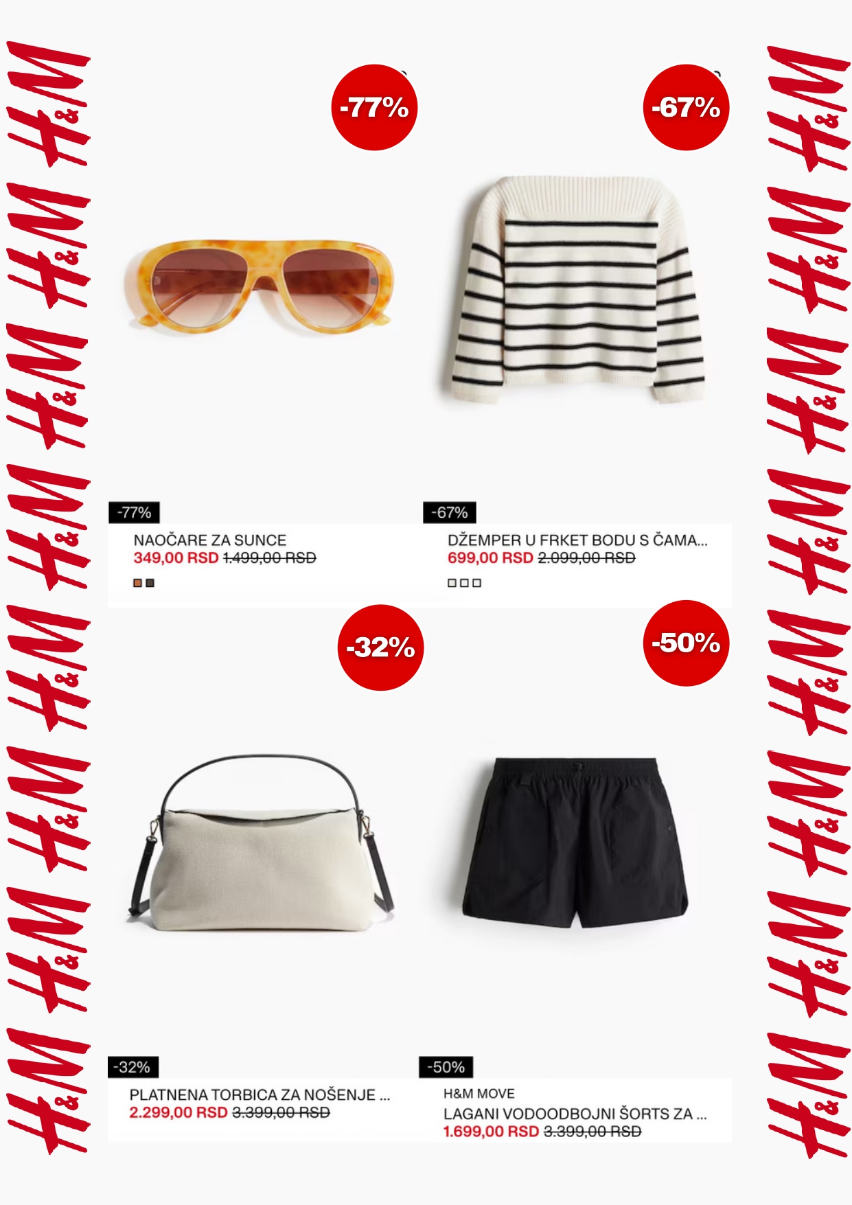 H&M LETNJE SNIŽENJE – jun 2025.