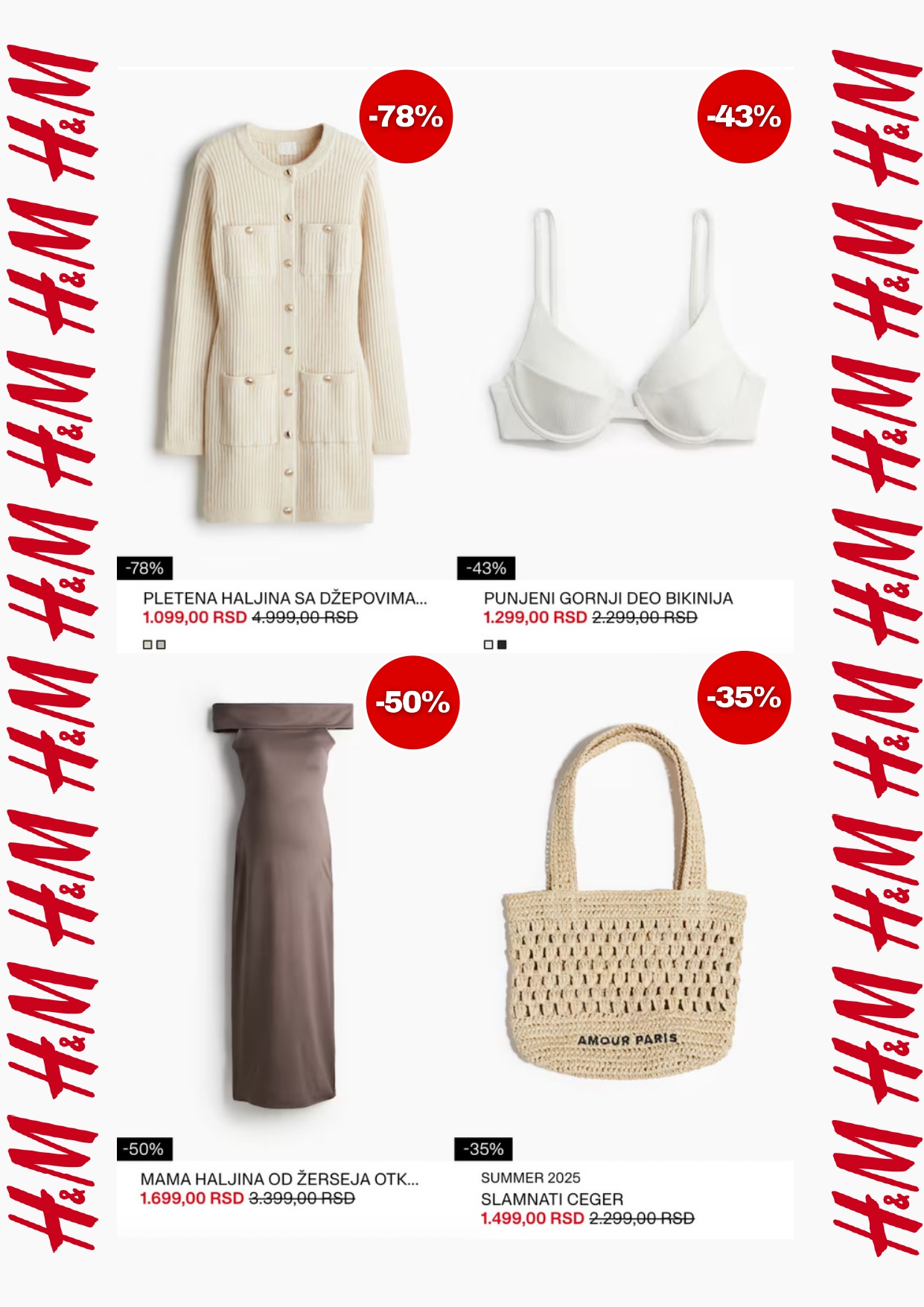 H&M LETNJE SNIŽENJE – jun 2025.