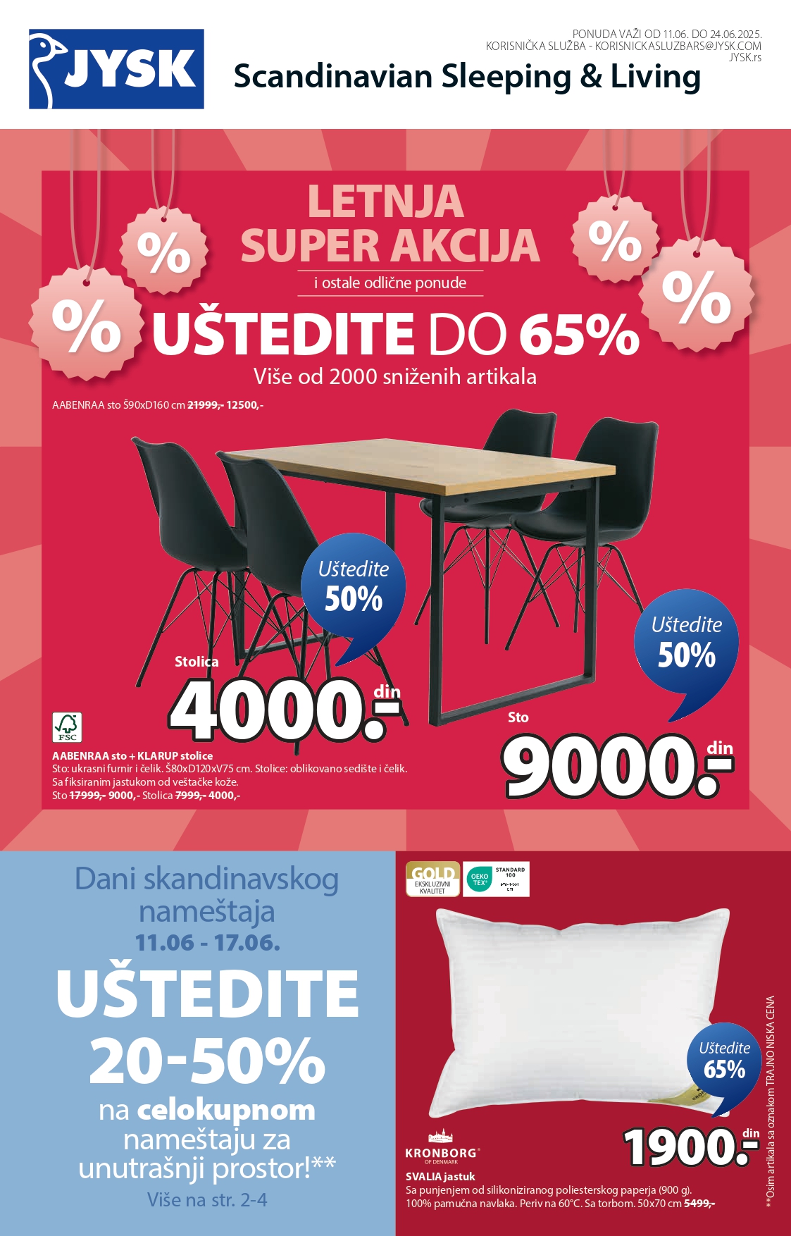 Jysk katalog 11-24.06.2025.