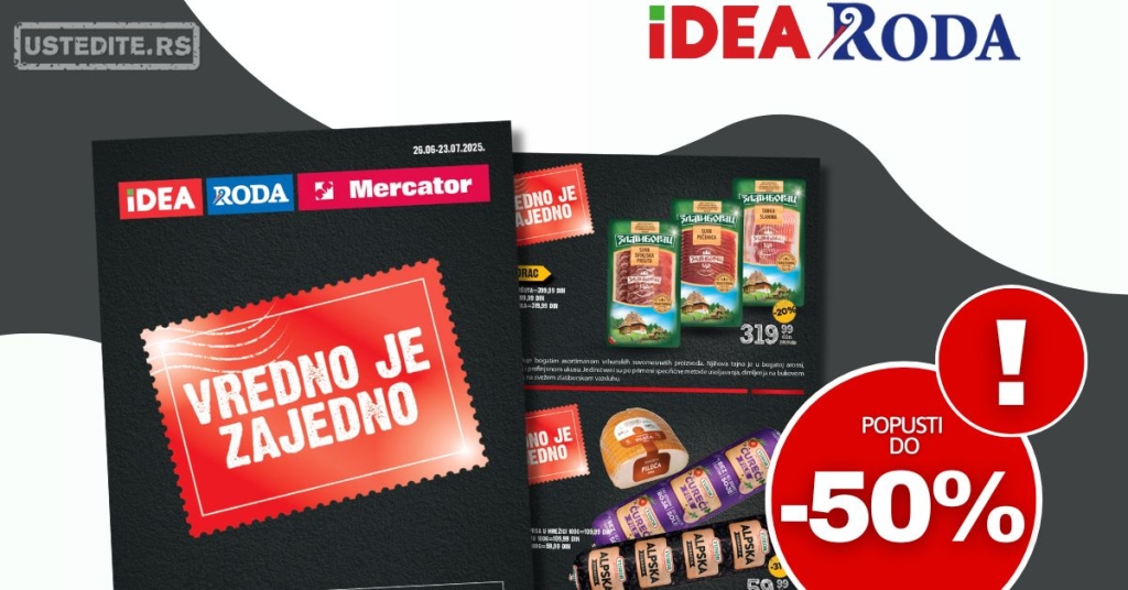 Roda & Idea katalog 26.6-23.7.2025.