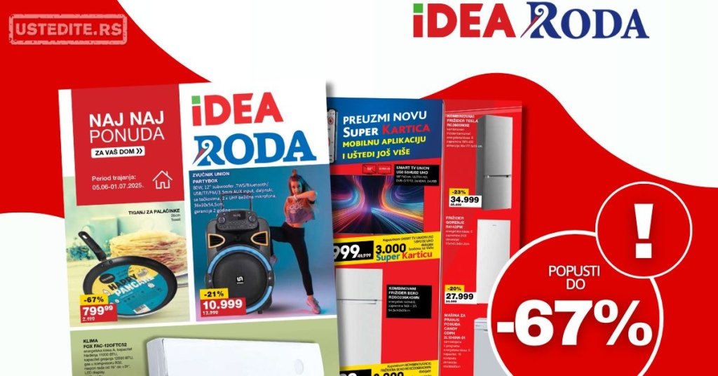 Roda & Idea katalog 5.6-1.7.2025.