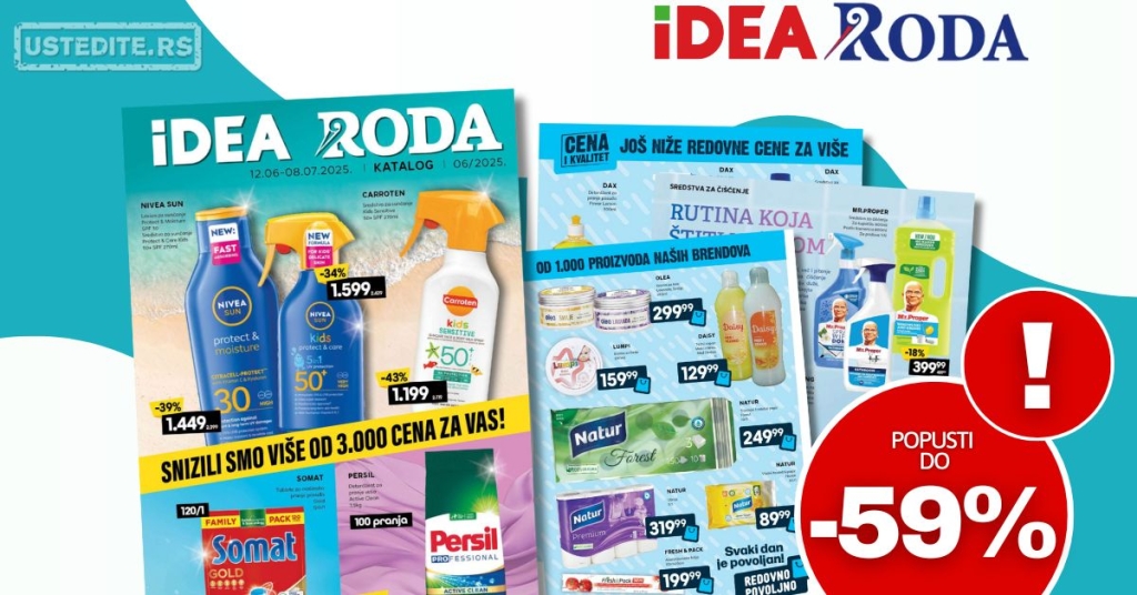 Roda & Idea katalog NEPREHRANA 12.6-8.7.2025.