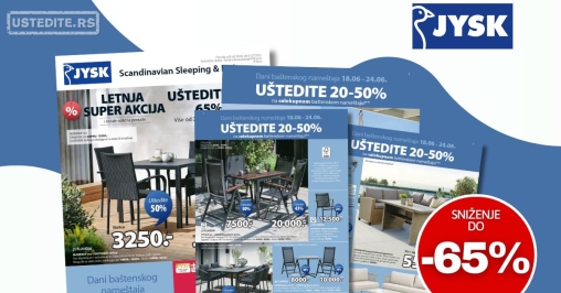 Jysk katalog 18.6-1.7.2025