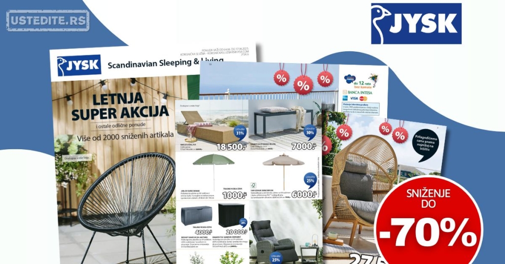 Jysk katalog 4-17.6.2025.
