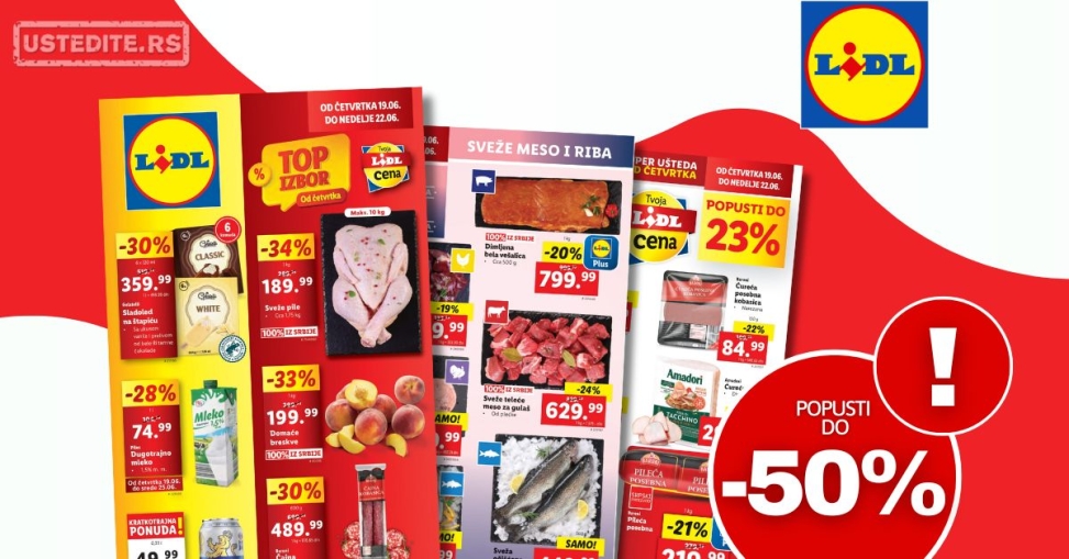 Lidl katalog 19-22.06.2025.