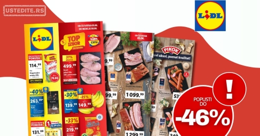 Lidl katalog PREHRANA 5-11.6.2025.