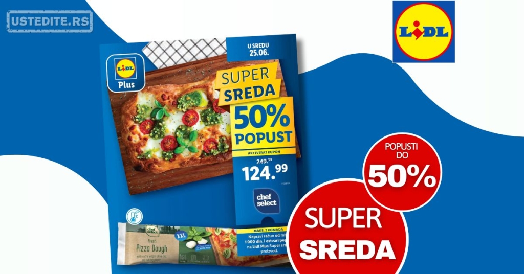Lidl SUPER SREDA 25.6.2025.