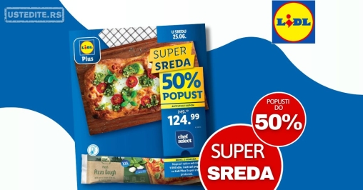 Lidl SUPER SREDA 25.6.2025.