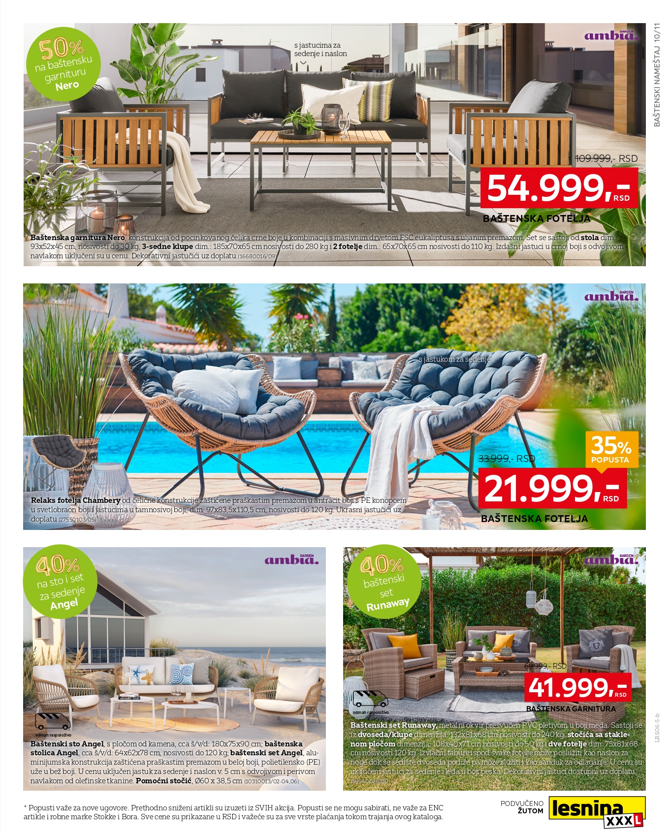Lesnina XXXL katalog 9-29.6.2025.