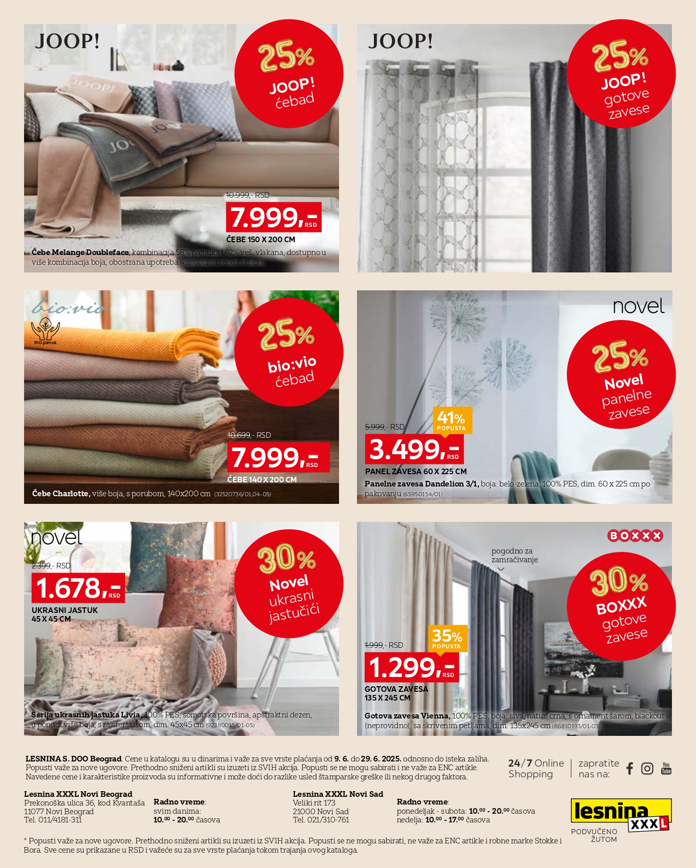 Lesnina XXXL katalog 9-29.6.2025.