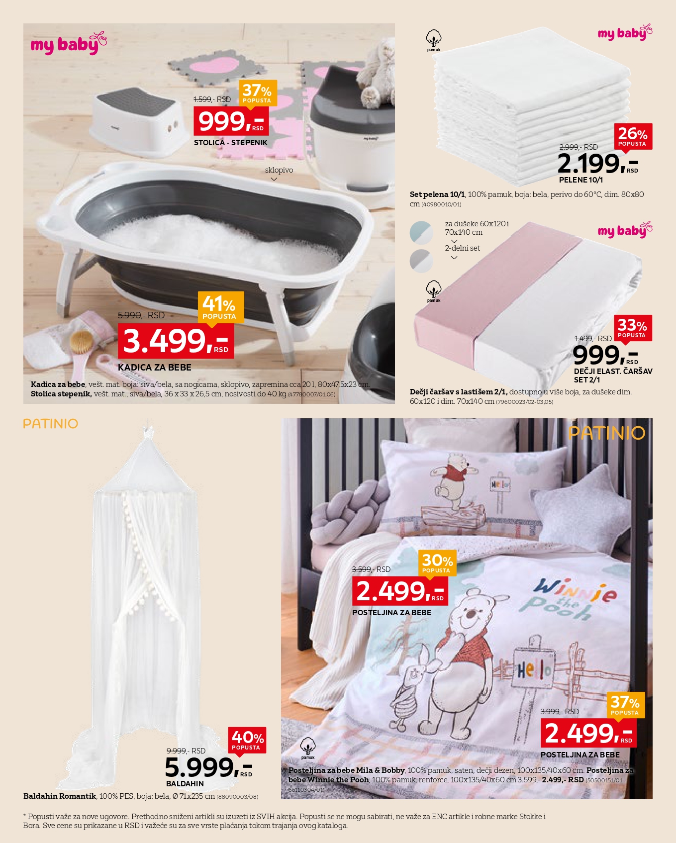 Lesnina XXXL katalog BABY SPECIJAL 23.6-20.7.2025.