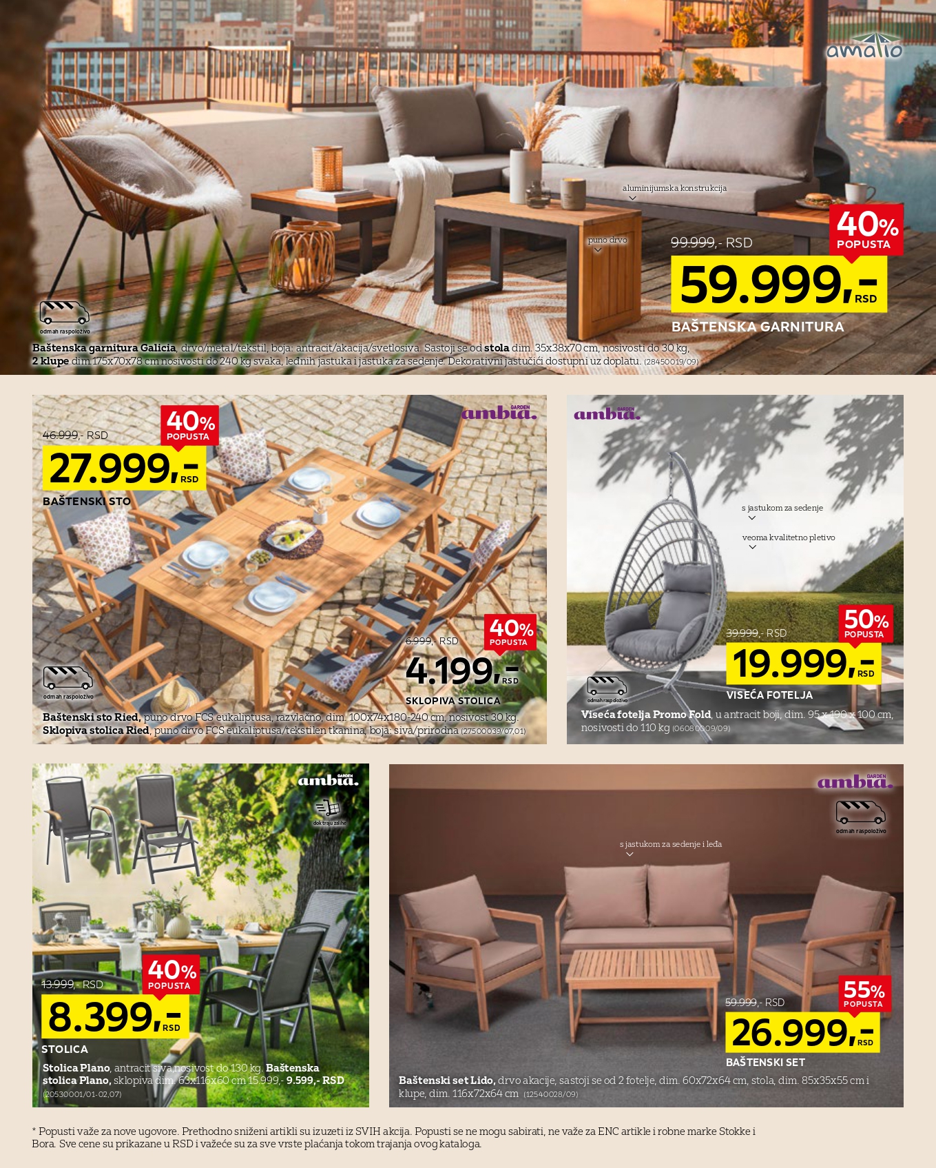 Lesnina XXXL katalog RASPRODAJA 30.6-27.7.2025.