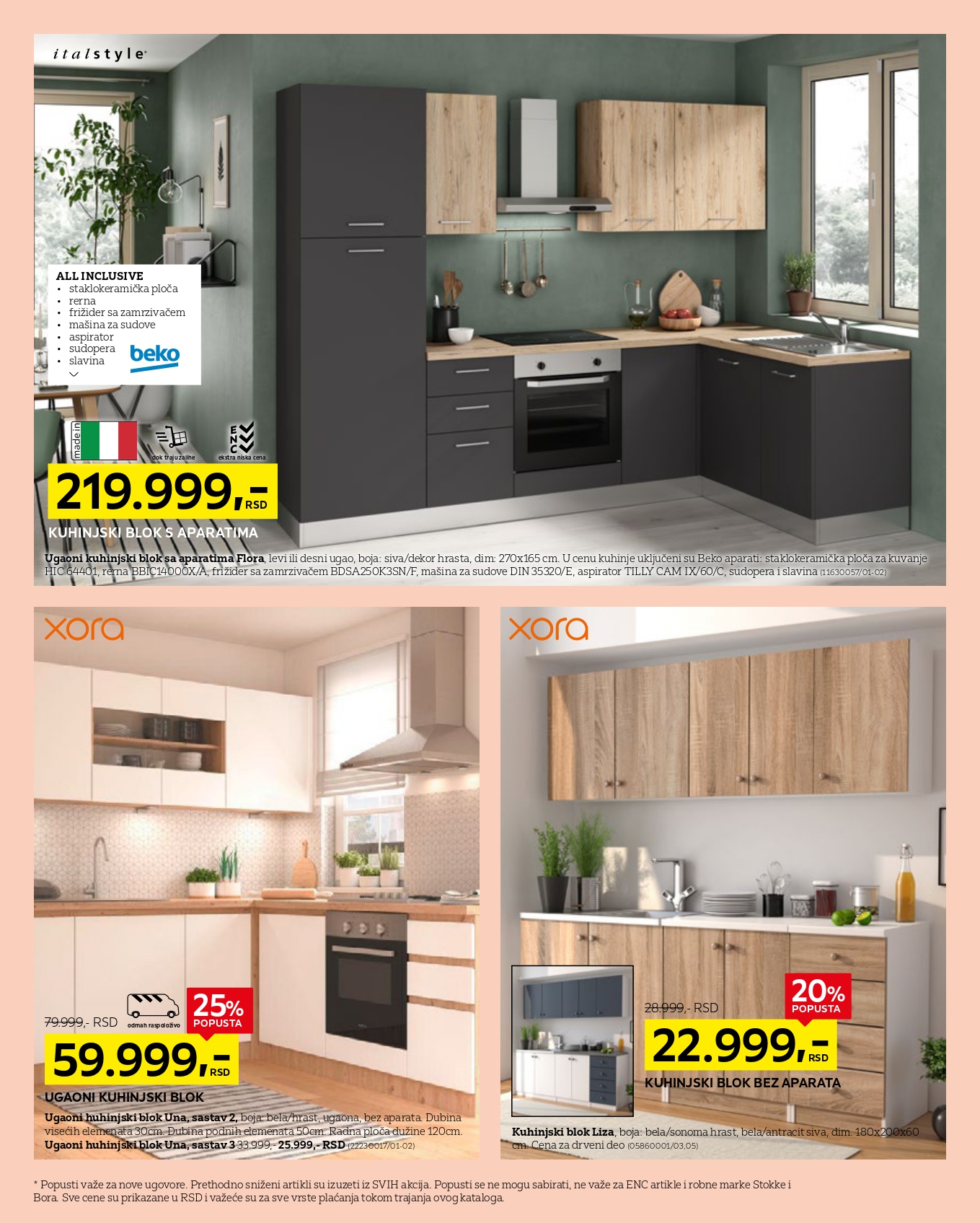 Lesnina XXXL katalog RASPRODAJA 30.6-27.7.2025.
