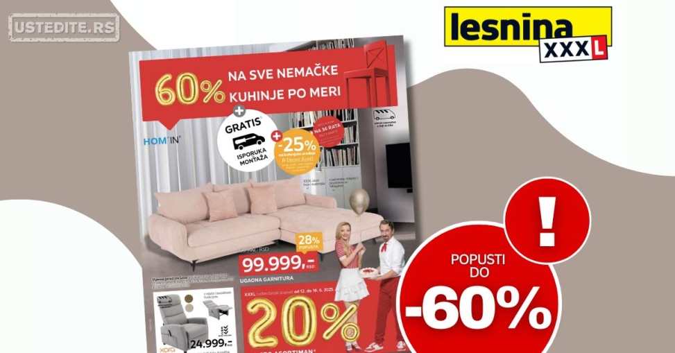Lesnina XXXL katalog 9-29.6.2025.