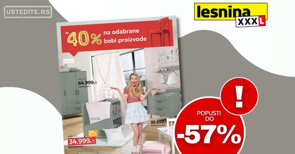 Lesnina XXXL katalog BABY SPECIJAL 23.6-20.7.2025.