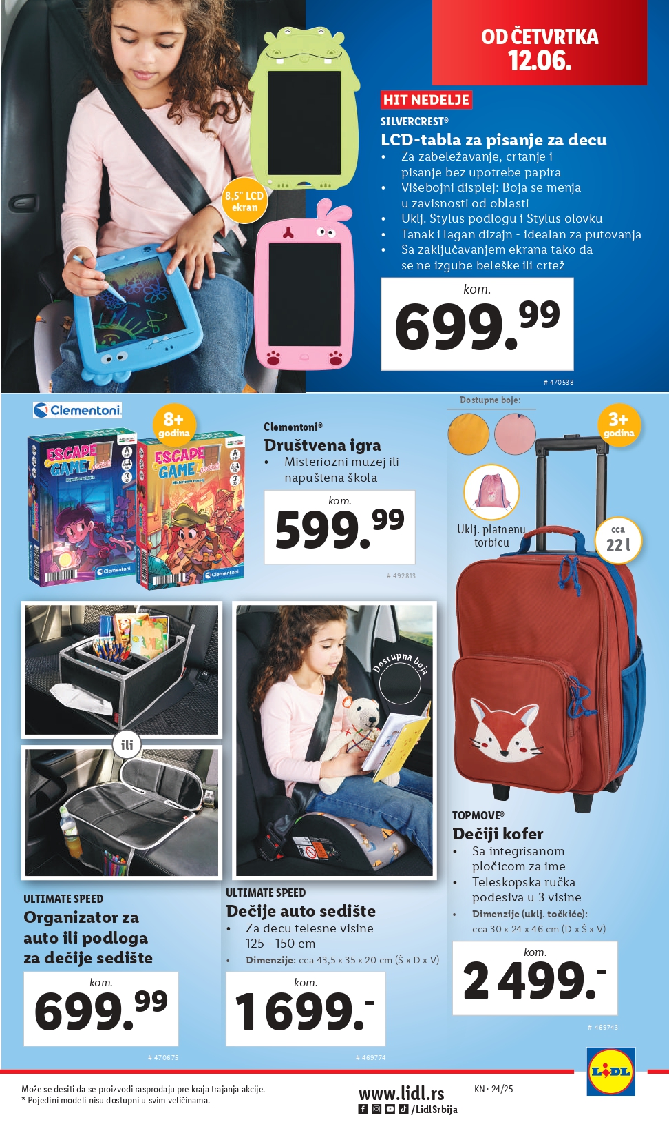 Lidl katalog 12-16.6.2025.