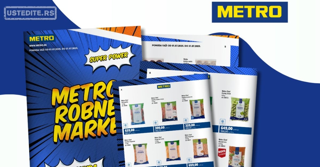 Metro katalog SUPER PONUDA 1-31.7.2025.