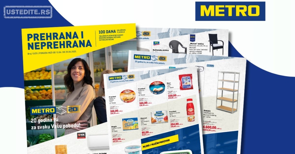 Metro katalog PREHRANA/NEPREHRANA 12-25.6.2025.
