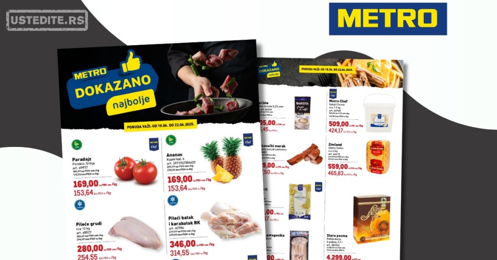 Metro katalog DOKAZANO 18-22.6.2025.