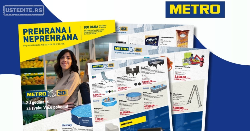 Metro katalog PREHRANA/NEPREHRANA 26.6-9.7.2025.