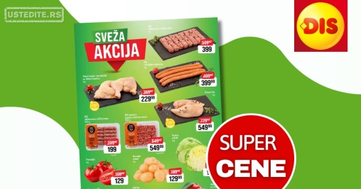 Dis SVEŽA AKCIJA 30.5-5.6.2025.