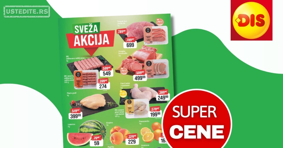Dis SVEŽA AKCIJA 20-26.6.2025.