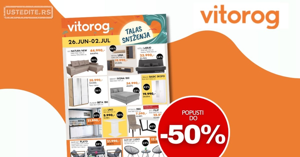 Vitorog katalog SNIŽENJE 26.6-2.7.2025.