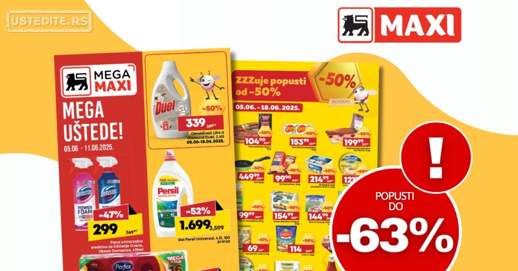 Mega Maxi katalog 5-11.6.2025.