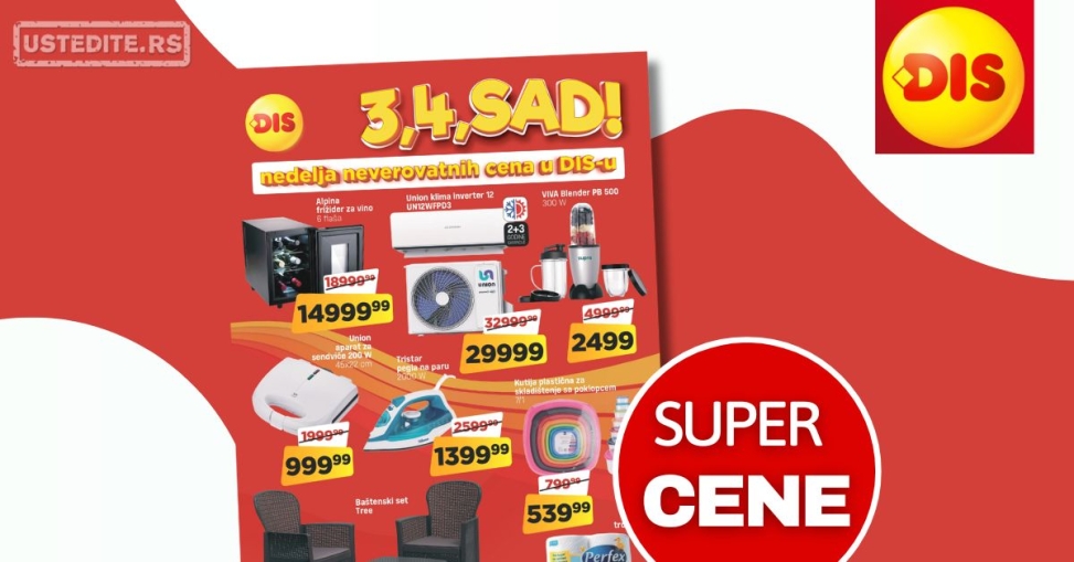 Dis SUPER AKCIJA 16-22.6.2025.