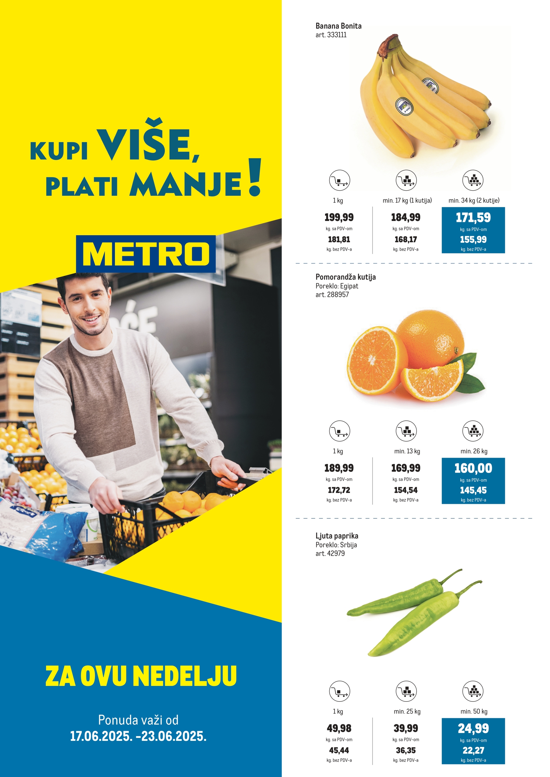 Metro katalog PROVERENO 17-23.6.2025.